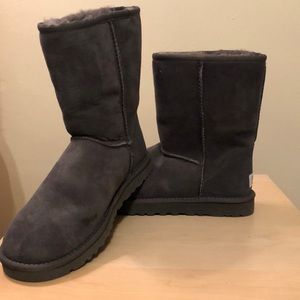 UGG Classic Short Suede Boot - Grey *BRAND NEW*